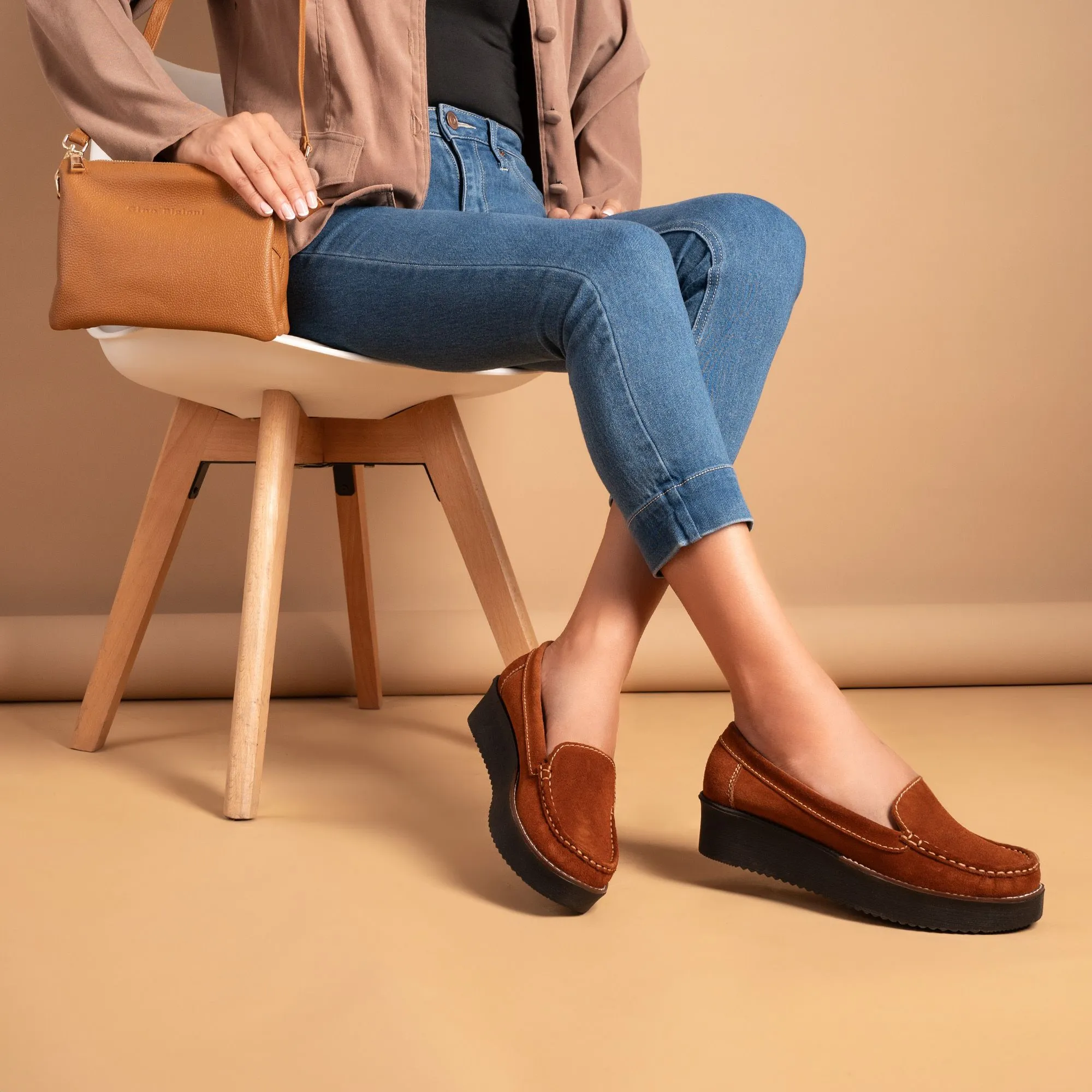 Quiet luxury loafers minimal outfit styling